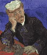Vincent Van Gogh Portrait of Dr painting